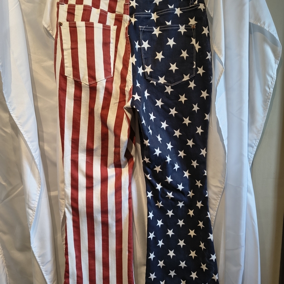 Judy Blue Patriotic Denim Pants - Picture 2 of 6